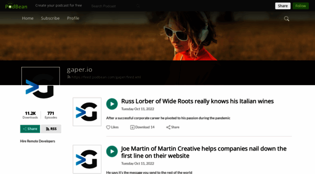 gaper.podbean.com