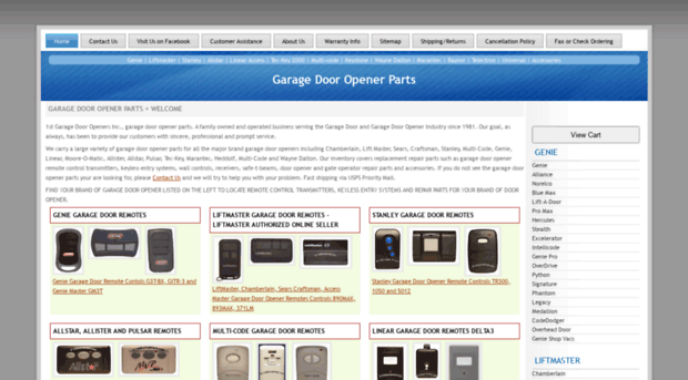 garage-door-opener-parts.com