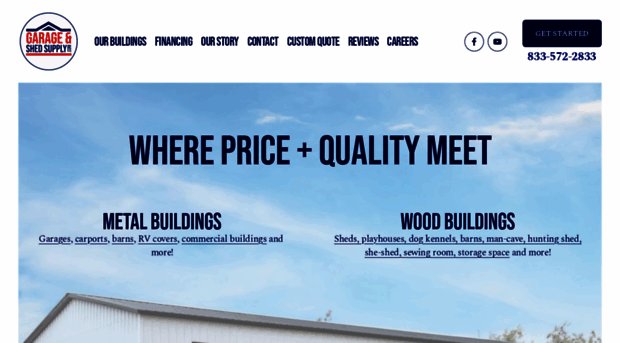 garageandshedsupply.com