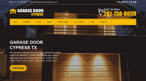 garagedoorcypresstx.com