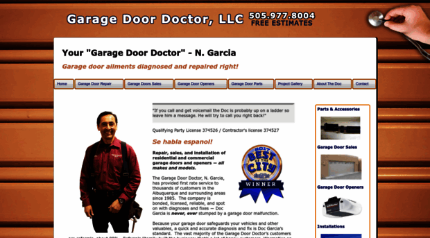 garagedoordoctornm.com