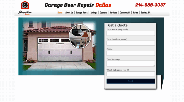 garagedoorexpertsdallas.com