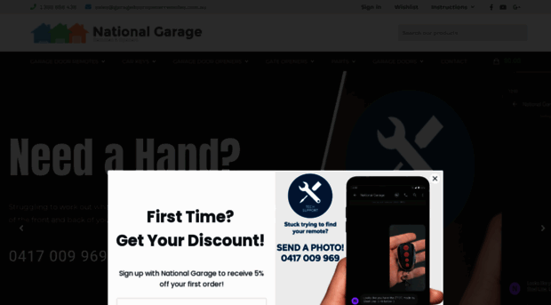 garagedooropenerremotes.com.au