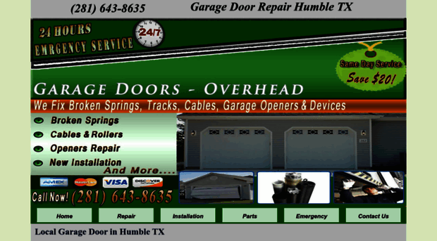 garagedoorrepair-humble.com