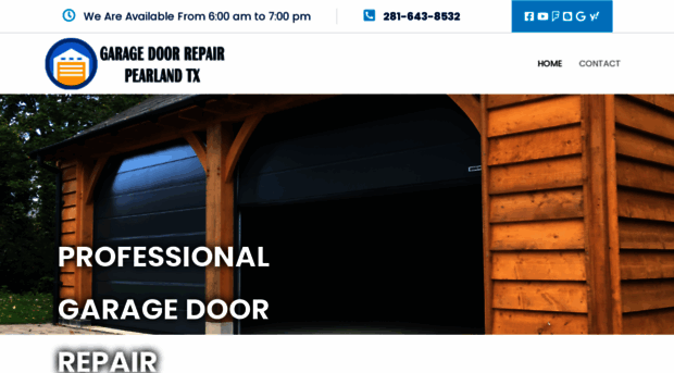 garagedoorrepair-pearland.com