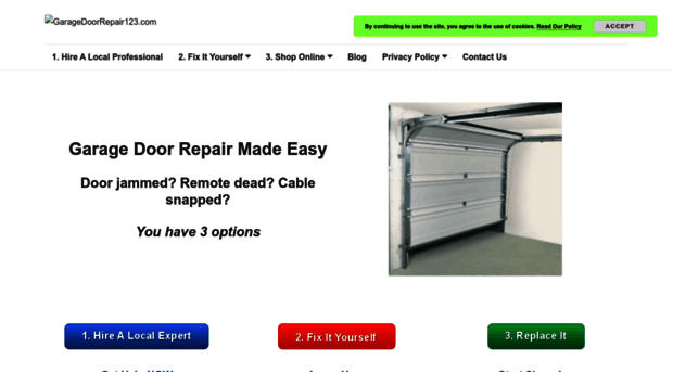 garagedoorrepair123.com