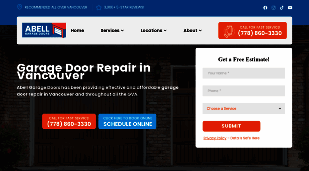 garagedoorrepairbc.ca