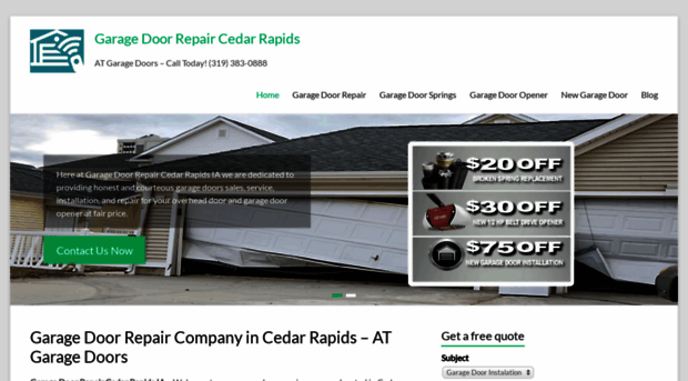 garagedoorrepaircedarrapids.com