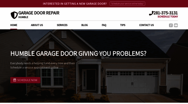 garagedoorrepairhumble.com