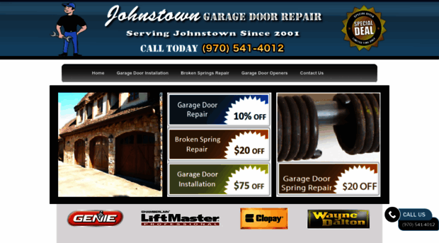 garagedoorrepairjohnstownco.com