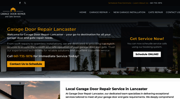 garagedoorrepairlancaster.com