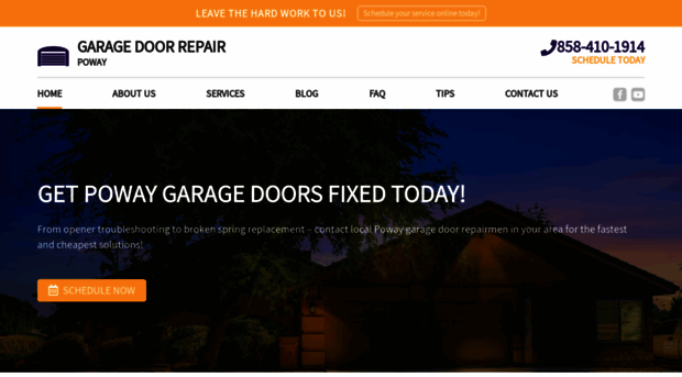 garagedoorrepairpoway.com