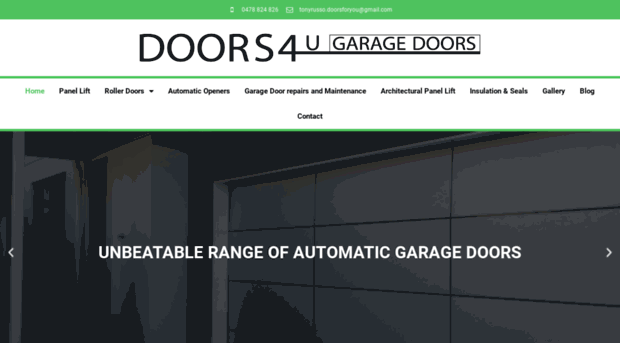 garagedoors4u.com.au