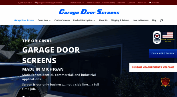 garagedoorscreens.com