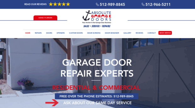 garagedoorsgeorgetown.com