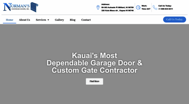 garagedoorskauai.com