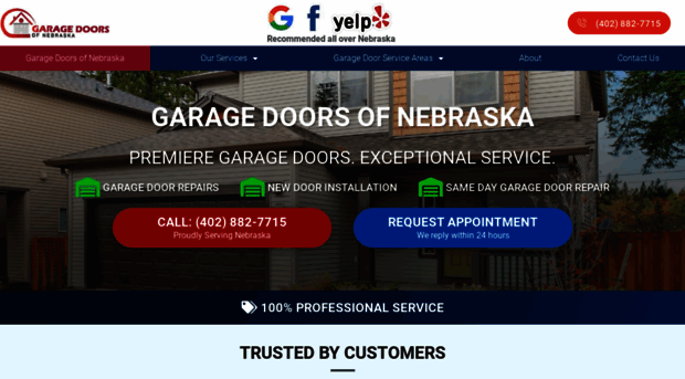 garagedoorsofnebraska.com