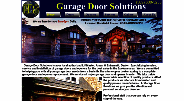 garagedoorsolutionswa.com