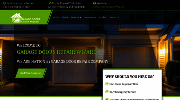 garagedoorsrepairwizard.com