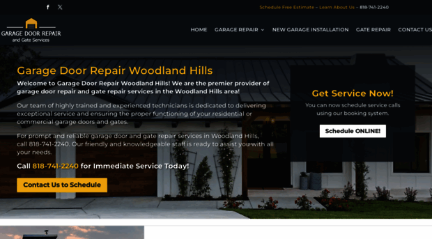 garagedoorsrepairwoodlandhills.com