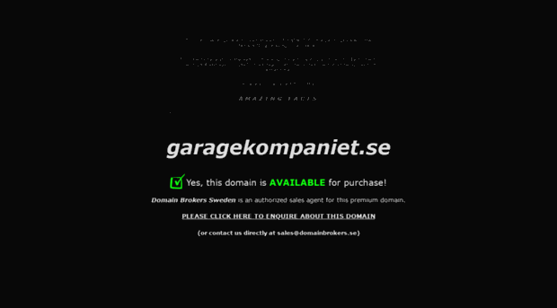 garagekompaniet.se
