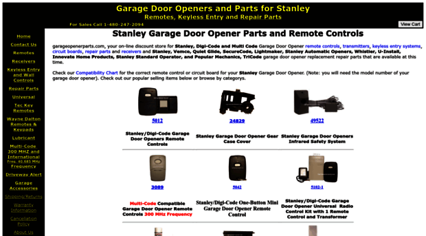 garageopenerparts.com