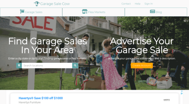 garagesalecow.com