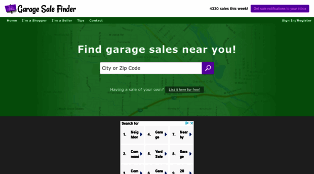garagesalefinder.com
