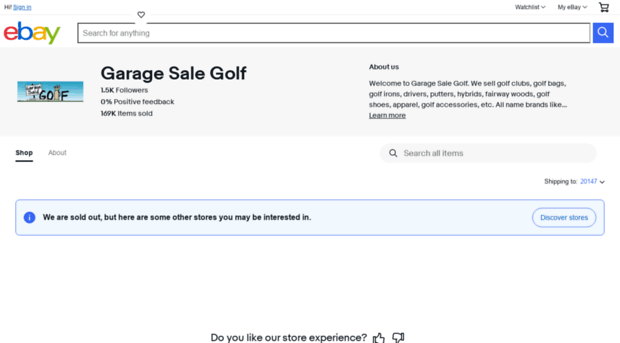 garagesalegolf.com