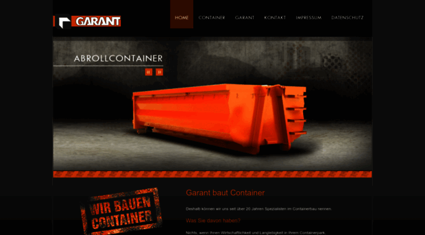 garant-containerbau.de