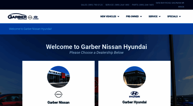 garbernissanhyundai.com