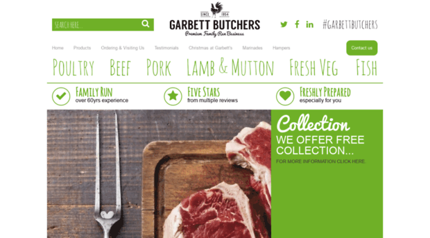 garbettbutchers.co.uk