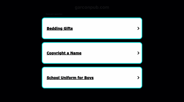 garconpub.com