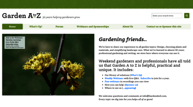 gardenatoz.org