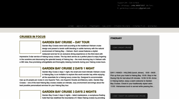 gardenbaycruises.com