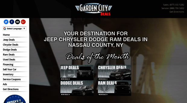 gardencitycardeals.com