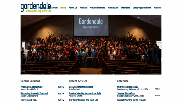 gardendalechurchofchrist.com