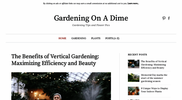 gardeningonadime.com