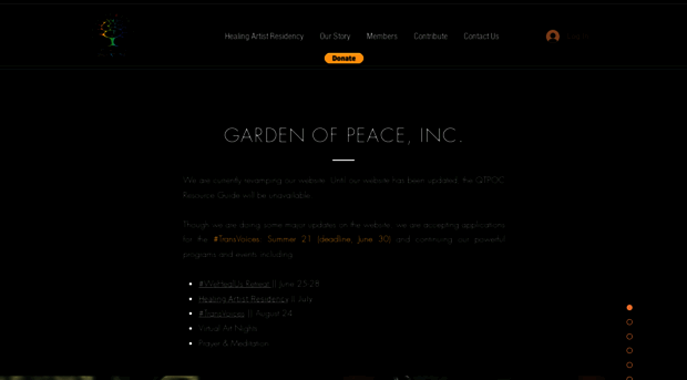 gardenofpeaceproject.org