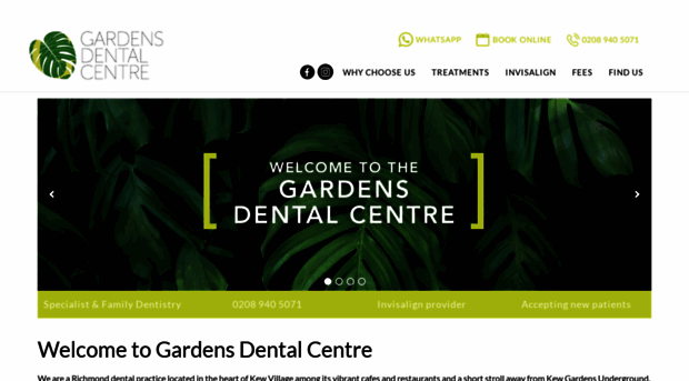 gardensdentalcentre.com