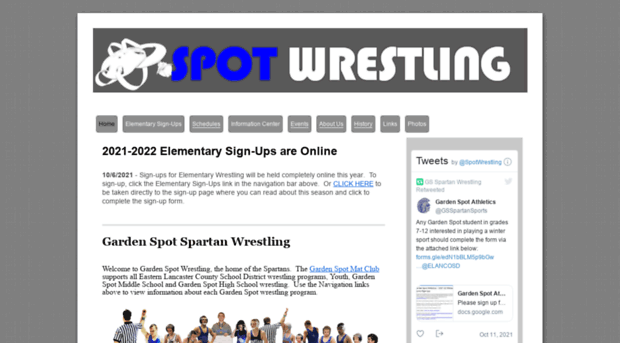 gardenspotwrestling.com