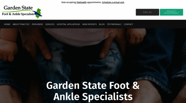 gardenstatefootandanklespecialists.com