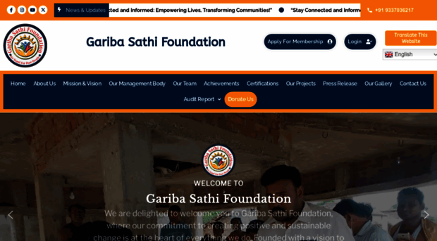 garibasathifoundation.com