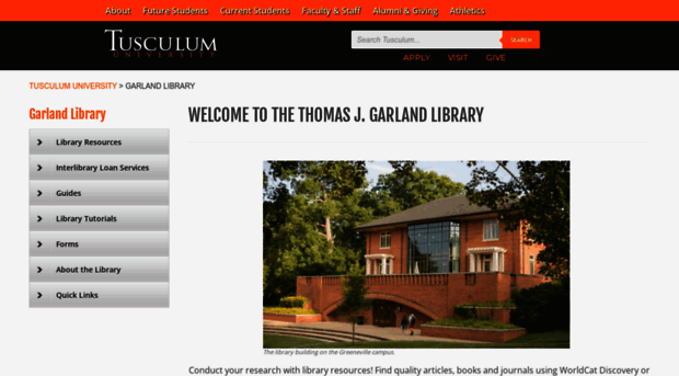 garland.tusculum.edu