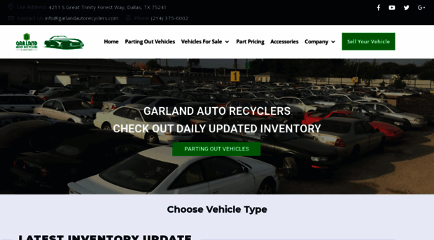 garlandautorecyclers.com