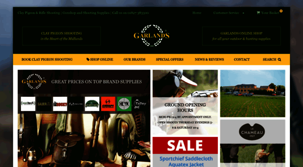 garlandsshootingground.co.uk