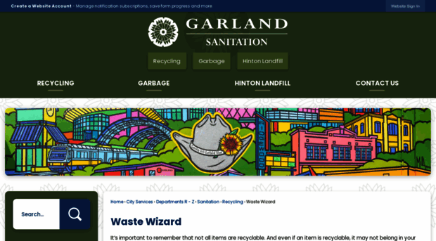 garlandwastewizard.com