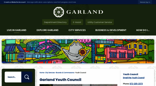 garlandyouthcouncil.org