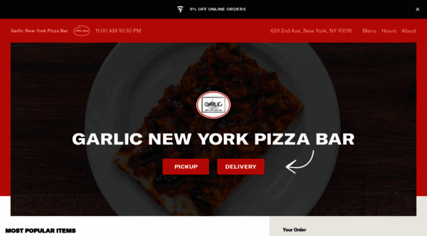 garlicnewyorkpizza.com