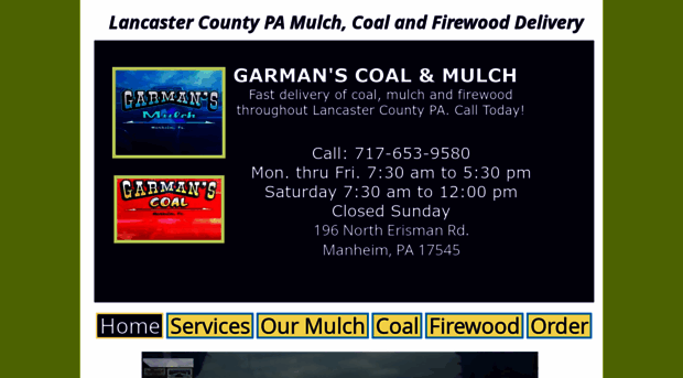 garmansmulchlancastercounty.com